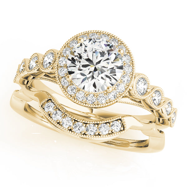ENGAGEMENT RINGS HALO ROUND - Image 8
