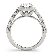 ENGAGEMENT RINGS HALO ROUND - Image 5