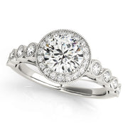 ENGAGEMENT RINGS HALO ROUND - Image 2