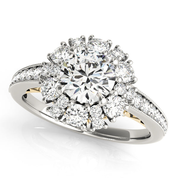 ENGAGEMENT RINGS HALO ROUND - Image 9