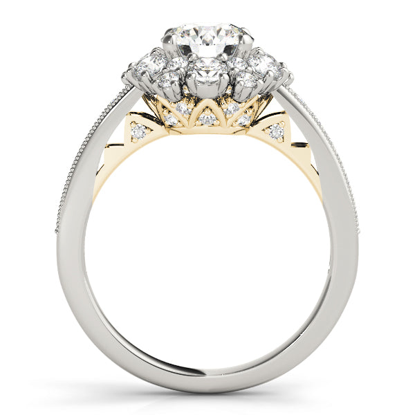 ENGAGEMENT RINGS HALO ROUND - Image 10