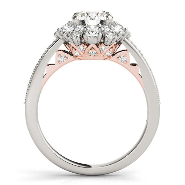 ENGAGEMENT RINGS HALO ROUND - Image 5