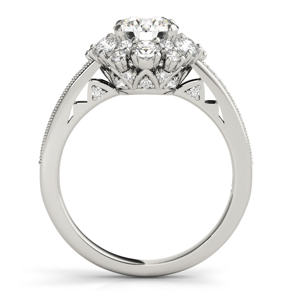 ENGAGEMENT RINGS HALO ROUND - Image 6
