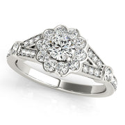 ENGAGEMENT RINGS HALO ROUND - Image 2