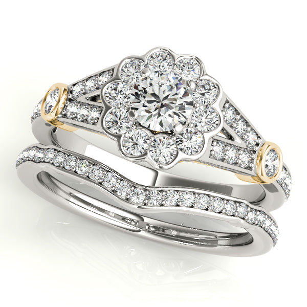 ENGAGEMENT RINGS HALO ROUND - Image 7