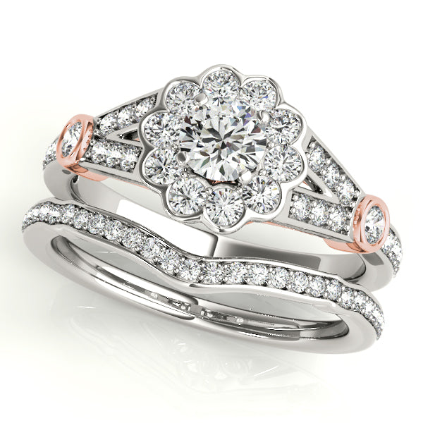ENGAGEMENT RINGS HALO ROUND - Image 10