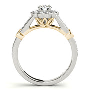 ENGAGEMENT RINGS HALO ROUND - Image 4