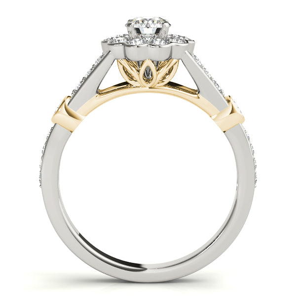 ENGAGEMENT RINGS HALO ROUND - Image 4