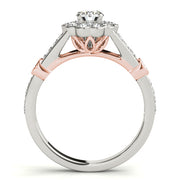 ENGAGEMENT RINGS HALO ROUND - Image 5