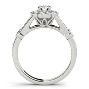ENGAGEMENT RINGS HALO ROUND - Image 3