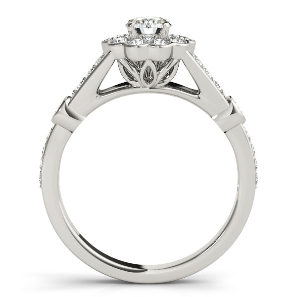 ENGAGEMENT RINGS HALO ROUND - Image 3