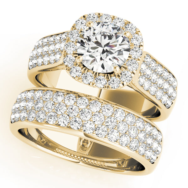 ENGAGEMENT RINGS HALO ROUND - Image 5