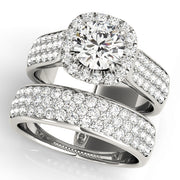 ENGAGEMENT RINGS HALO ROUND - Image 10