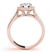 ENGAGEMENT RINGS HALO ROUND - Image 8