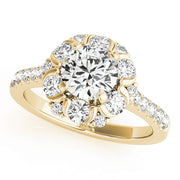 ENGAGEMENT RINGS HALO ROUND - Image 3