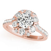ENGAGEMENT RINGS HALO ROUND - Image 9