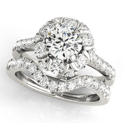 ENGAGEMENT RINGS HALO ROUND - Image 6