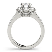 ENGAGEMENT RINGS HALO ROUND - Image 4