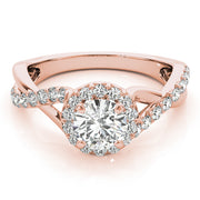 ENGAGEMENT RINGS HALO ROUND - Image 6