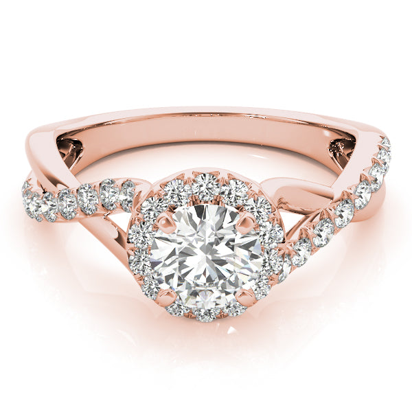 ENGAGEMENT RINGS HALO ROUND - Image 6