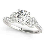 ENGAGEMENT RINGS SINGLE ROW PRONG SET - Image 2