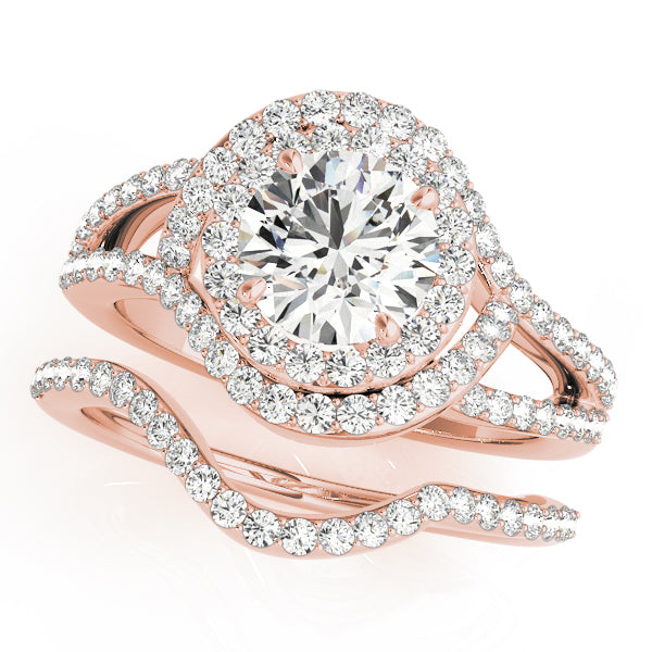 ENGAGEMENT RINGS HALO ROUND - Image 7