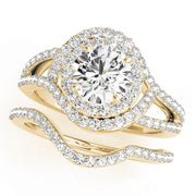 ENGAGEMENT RINGS HALO ROUND - Image 8