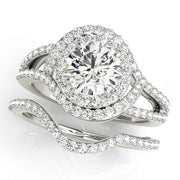 ENGAGEMENT RINGS HALO ROUND - Image 5