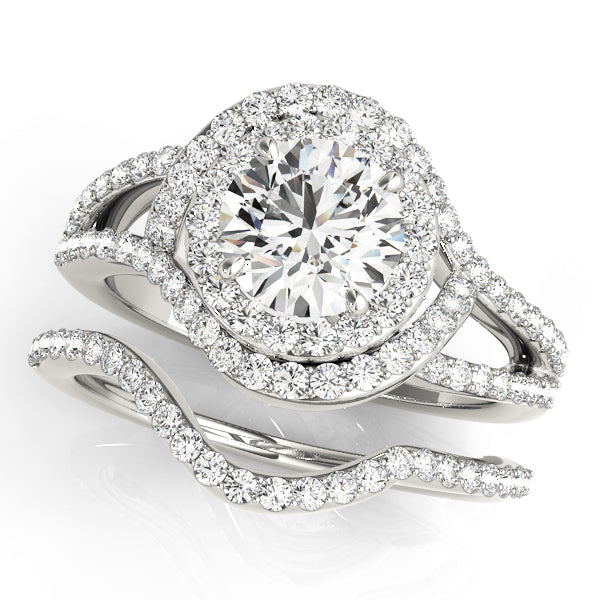 ENGAGEMENT RINGS HALO ROUND - Image 5