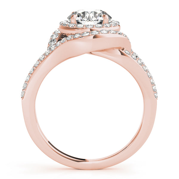 ENGAGEMENT RINGS HALO ROUND - Image 4
