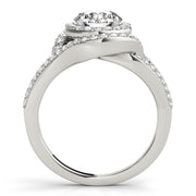 ENGAGEMENT RINGS HALO ROUND - Image 3