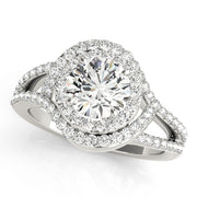 ENGAGEMENT RINGS HALO ROUND - Image 2