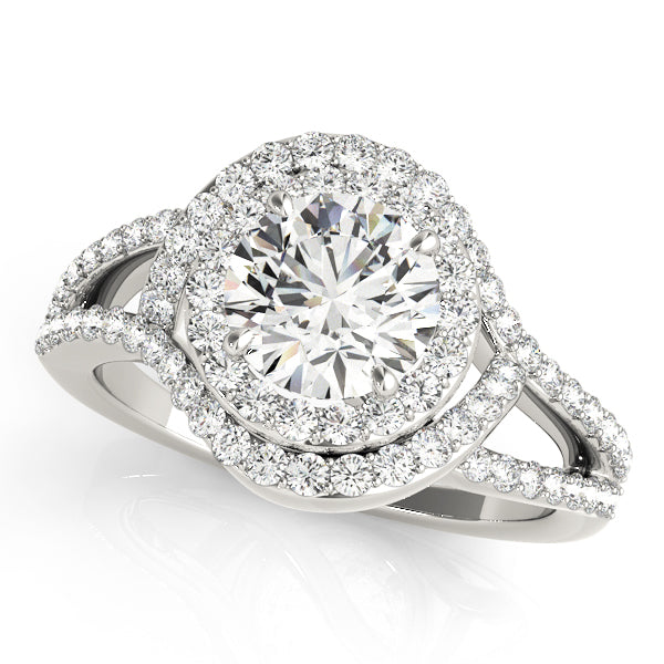 ENGAGEMENT RINGS HALO ROUND - Image 2