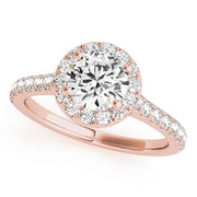 ENGAGEMENT RINGS HALO ROUND - Image 10