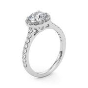 ENGAGEMENT RINGS HALO ROUND - Image 9