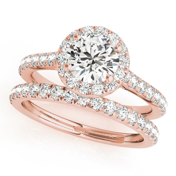 ENGAGEMENT RINGS HALO ROUND - Image 8