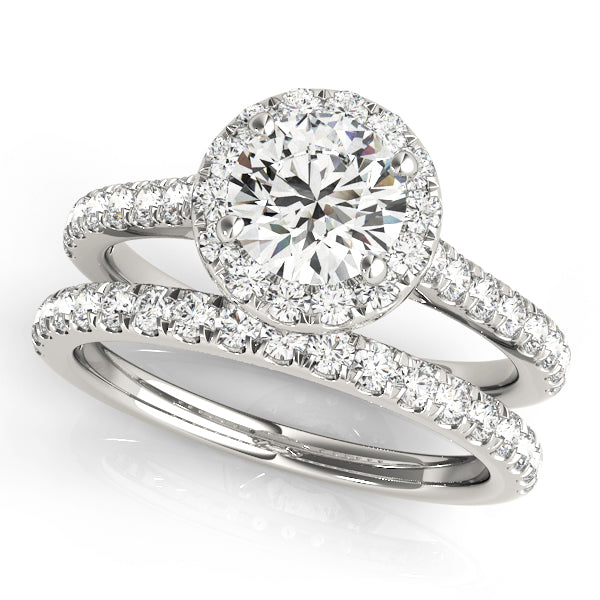 ENGAGEMENT RINGS HALO ROUND - Image 5