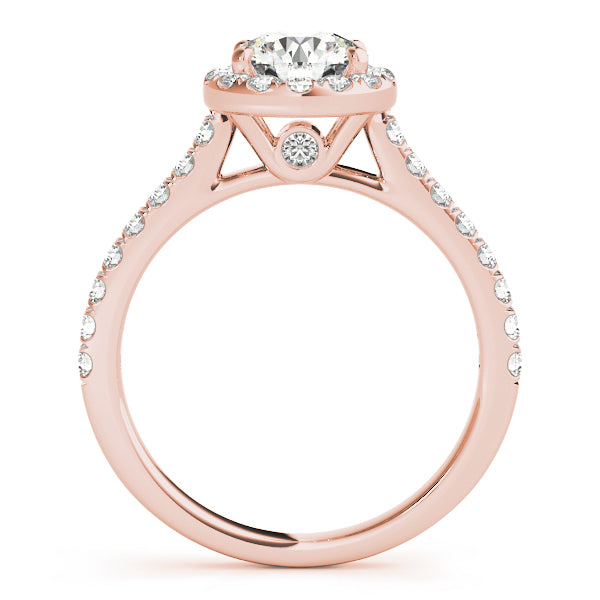 ENGAGEMENT RINGS HALO ROUND - Image 4
