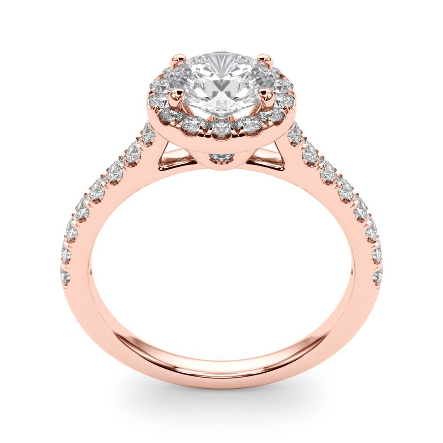 ENGAGEMENT RINGS HALO ROUND - Image 7