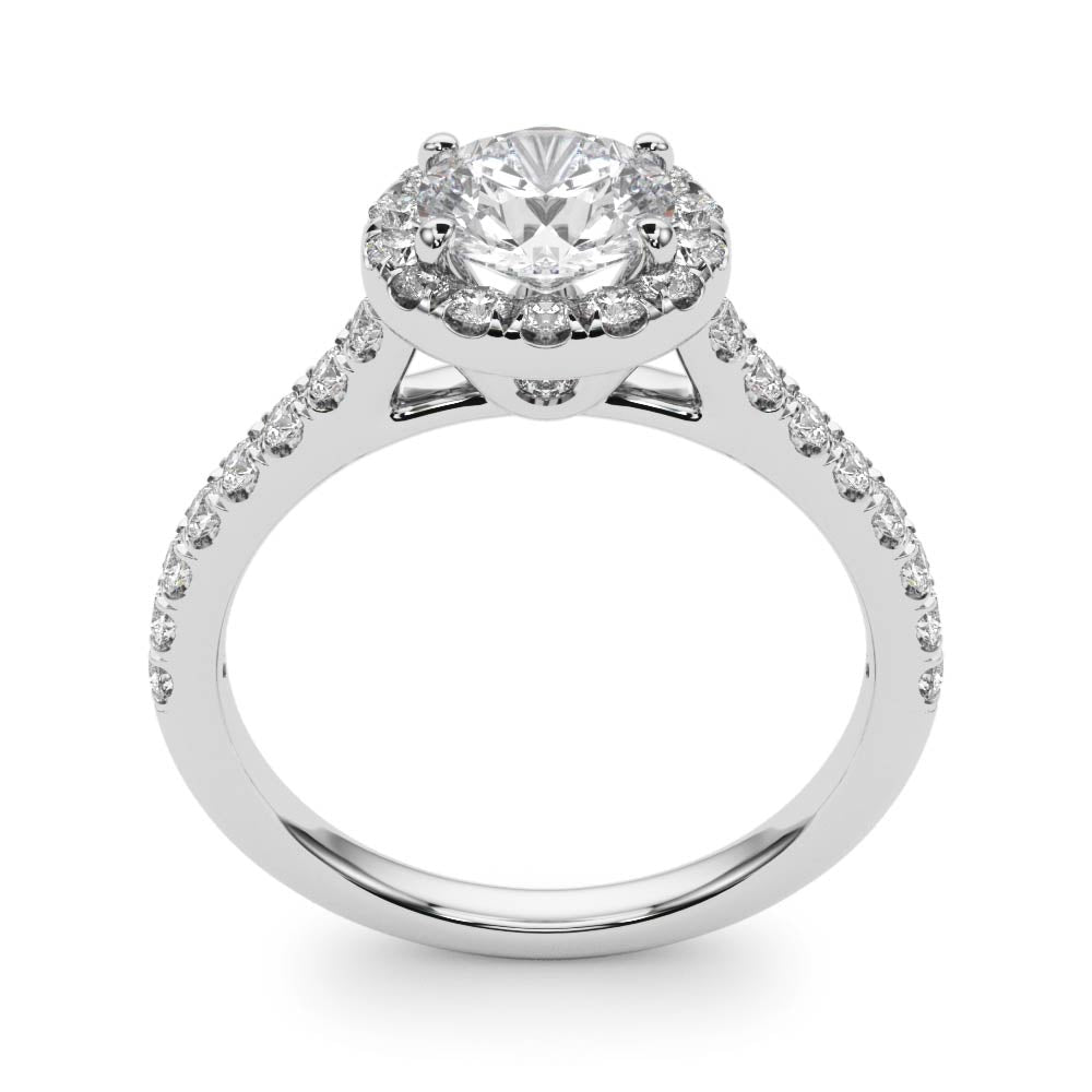 ENGAGEMENT RINGS HALO ROUND - Image 3