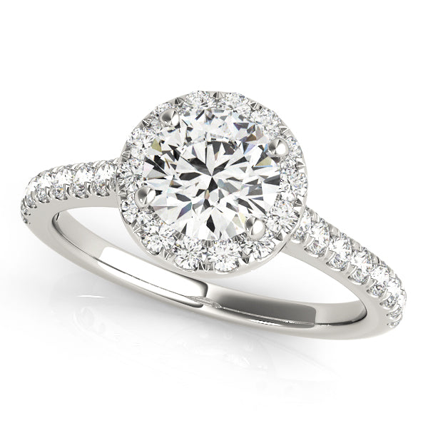 ENGAGEMENT RINGS HALO ROUND - Image 2