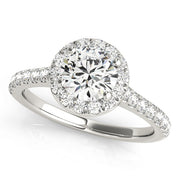 ENGAGEMENT RINGS HALO ROUND - Image 2
