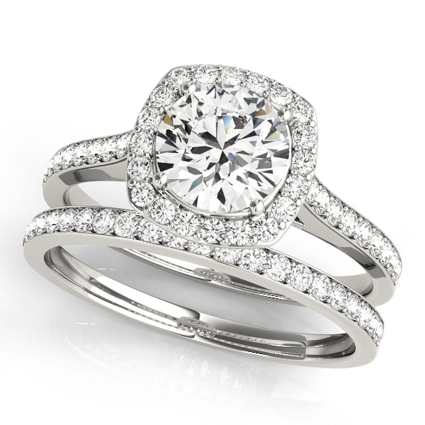 ENGAGEMENT RINGS HALO ROUND - Image 4