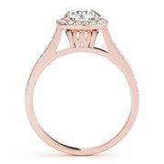 ENGAGEMENT RINGS HALO ROUND - Image 6