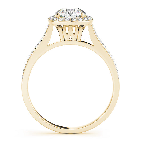 ENGAGEMENT RINGS HALO ROUND - Image 5