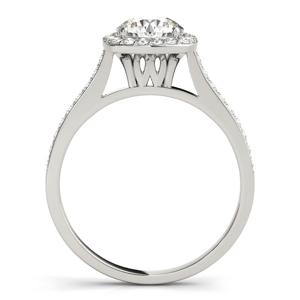 ENGAGEMENT RINGS HALO ROUND - Image 3