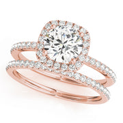 ENGAGEMENT RINGS HALO ROUND - Image 9