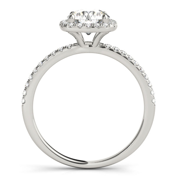 ENGAGEMENT RINGS HALO ROUND - Image 4