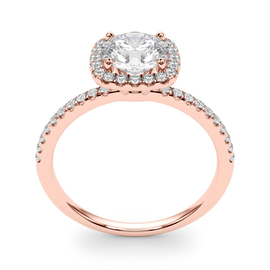 ENGAGEMENT RINGS HALO ROUND - Image 6