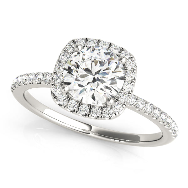 ENGAGEMENT RINGS HALO ROUND - Image 2